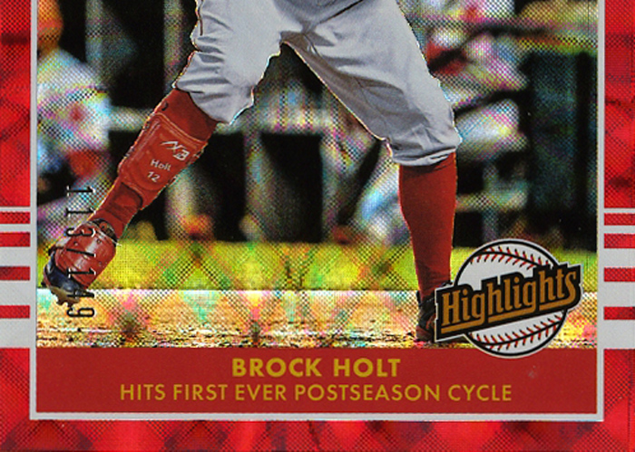 2019 Donruss Highlights